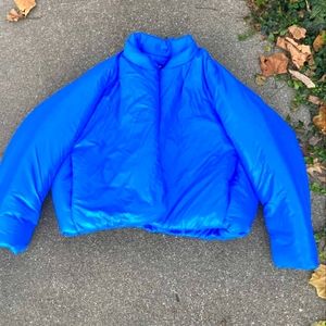 YEEZY X GAP round blue jacket! SiZe:Medium
